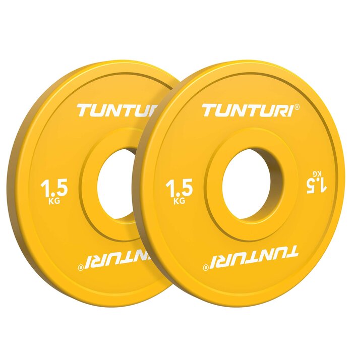 Platinum Fractional Plate, Yellow, Pair