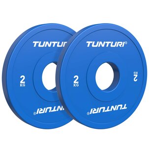 Platinum Bruchgewichtsscheiben, Blau, 2 kg, Paar