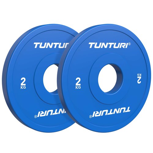 Platinum Fractional Plate, Blue, Pair