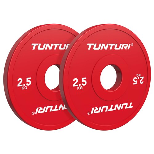 Platinum Fractional Plate, Red, Pair