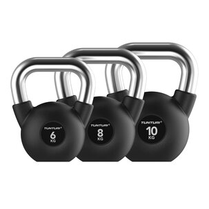 Platinum Rubber Kettlebell, 6 - 10 kg, set