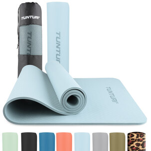 Yoga mat 8mm, Light Blue