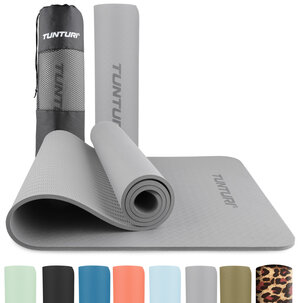 Yoga mat 8mm, Grey
