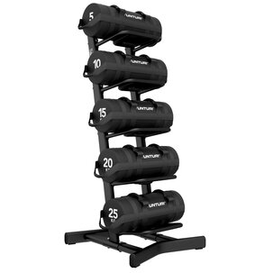 Platinum Strength Bag, 5 - 25 kg set + Multi Storage Rack