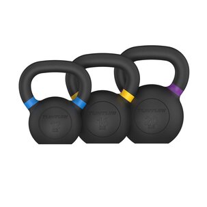 Platinum Gietijzeren Kettlebell, 12 - 20 kg set