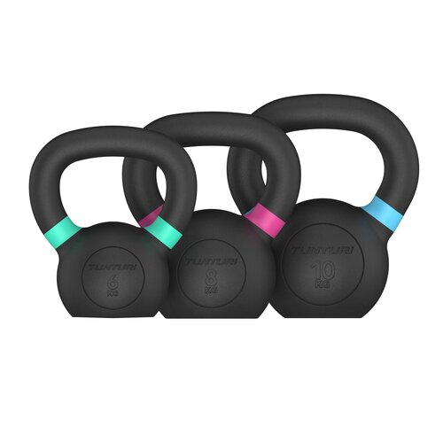 Platinum Gusseisen Kettlebell Set