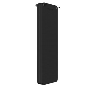 Platinum Fitnessmat Wall Rack + Fitnessmat EVA 15MM, Black, 6pcs