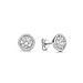 Parte di Me Ponte Vecchio Dalia 925 sterling silver ear studs with zirconia stones