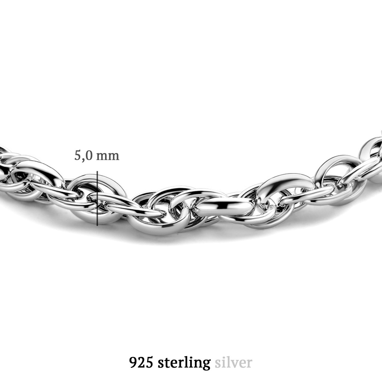 Parte Di Me - 925 sterling silver link bracelet PDM32004