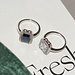 Parte di Me Mia Colore Azure 925 Sterling Silber Ring mit blauem Zirkonia Stein