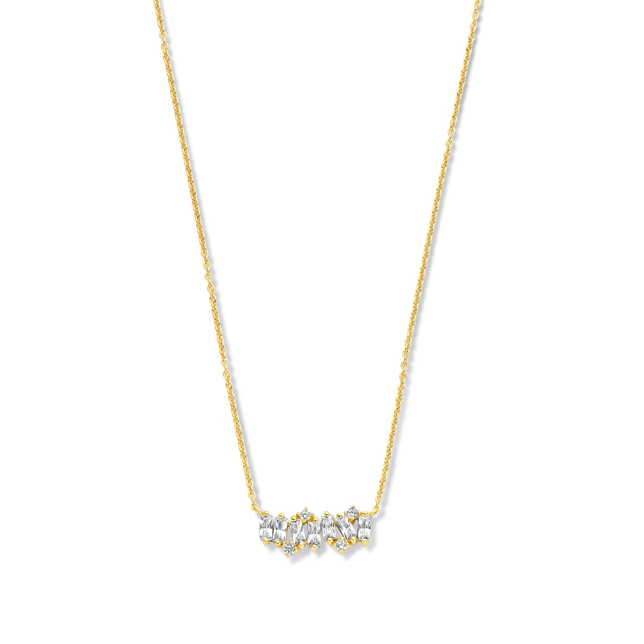 LeCalla 925 Sterling Silver Gold-plated Plated Necklace Gold-plated Plated  Sterling Silver Necklace Price in India - Buy LeCalla 925 Sterling Silver  Gold-plated Plated Necklace Gold-plated Plated Sterling Silver Necklace  Online at Best