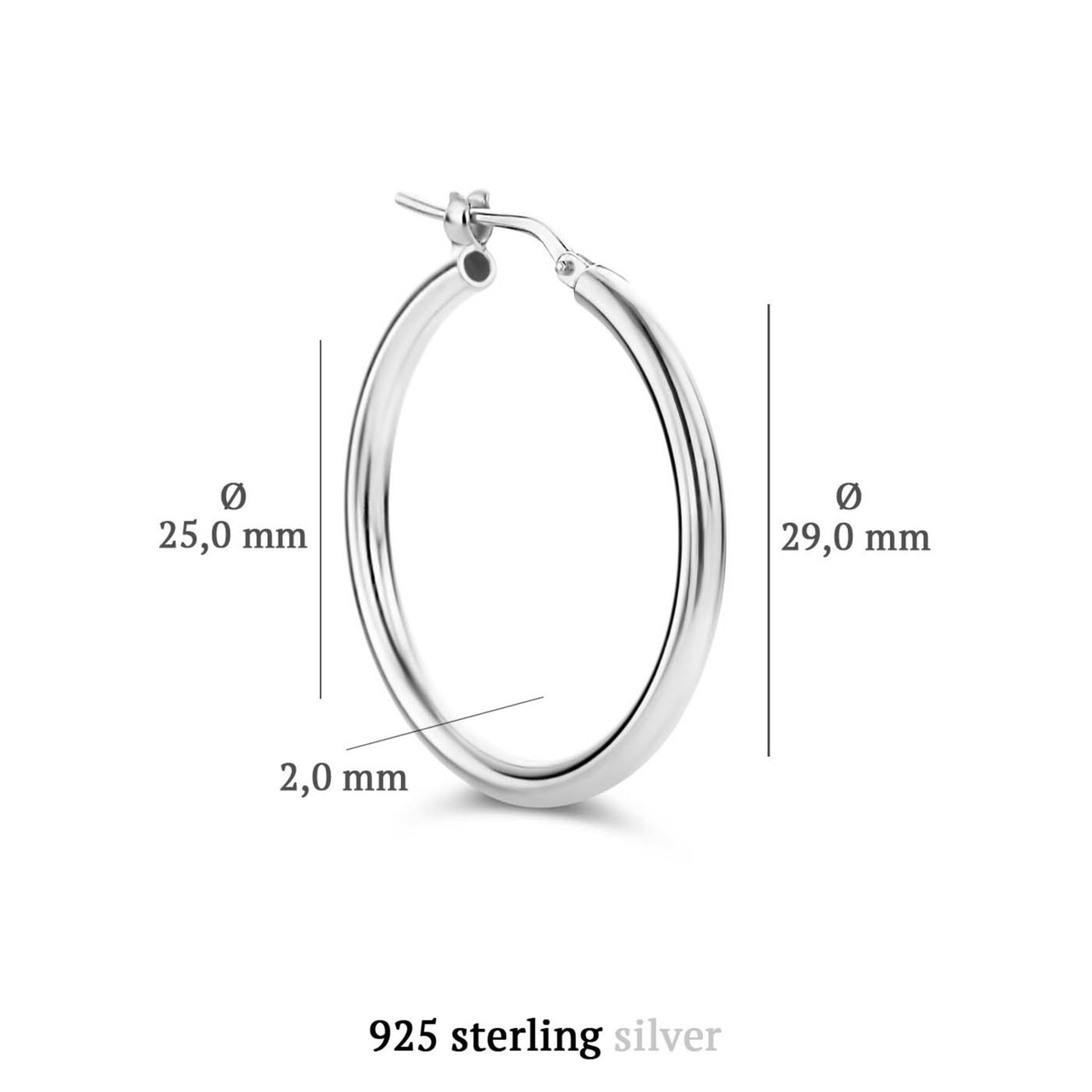 Balenciaga logo-print Sterling Silver Hoop Earring Set - Farfetch