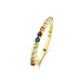 Parte di Me Santa Maria del Fiore 925 sterling silver gold plated ring with coloured zirconia stones