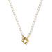 Parte di Me Brioso Cortona Bella 925 sterling silver gold plated pearl necklace