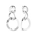 Parte di Me Bibbiena Poppi Madonna boucles d'oreilles pendantes en argent sterling 925