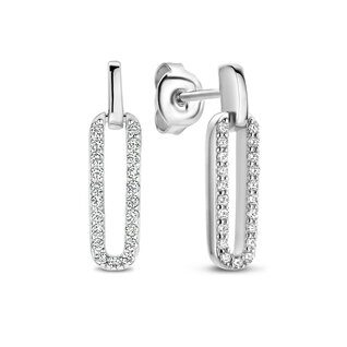 Parte di Me Ponte Vecchio Cartolina boucles d'oreilles pendantes en argent sterling 925