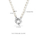 Parte di Me Brioso Cortona Bella 925 sterling zilveren parelketting met zoetwaterparels