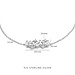 Parte di Me Sorprendimi 925 sterling silver necklace and bracelet gift set with zirconia stones