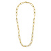 Parte di Me Bibbiena Poppi Guidi 925 sterling silver gold plated link necklace with 14 karat gold plating