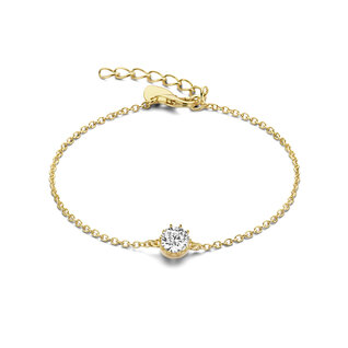 Parte di Me Cento Luci Rosia 925 sterling zilveren gold plated armband