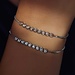 Parte di Me Mia Colore Arosa 925 sterling silver bracelet with pink zirconia stones