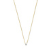 Parte di Me Ponte Vecchio Sofia 925 sterling zilveren gold plated ketting met zirkonia steen