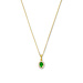 Parte di Me Mia Colore Verdi 925 sterling silver gold plated necklace