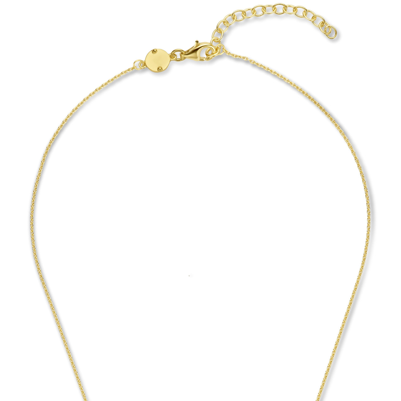 Gold Necklace Women - Saturn Gold Chain Necklace - 925 Sterling Silver - Rellery