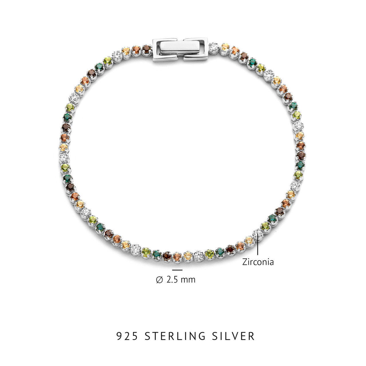 Parte Di Me Silber 925 Sterling Armband - PDM32034