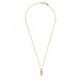 Parte di Me Sorprendimi 925 sterling zilveren gold plated ketting en oorhangers giftset met 14 karaat gouden plating