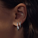 Parte di Me Sorprendimi paire de boucles d'oreilles en argent sterling 925 avec pierres de zircon