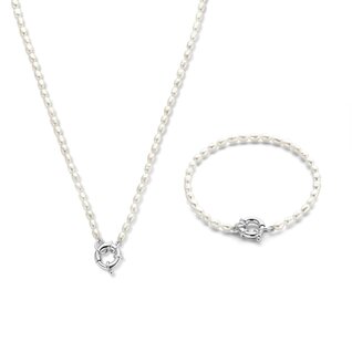 Parte di Me Sorprendimi idee regalo collana e bracciale in argento sterling 925