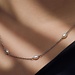 Parte di Me Brioso Cortona Ambra collana in argento sterling 925 con perle d'acqua dolce