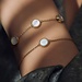 Parte di Me Brioso Cortona Dara 925 Sterling Silber Vergoldete Armband mit Perlmutt