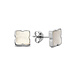 Parte di Me Brioso Cortona Dara clous d'oreilles en argent sterling 925 avec nacre