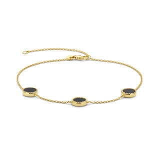 Parte di Me Brioso Cortona Giulia 925 sterling silver gold plated anklet