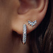 Parte di Me Sorprendimi 925 sterling silver earrings set with zirconia stones