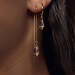 Parte di Me Sorprendimi 925 sterling silver gold plated earrings set