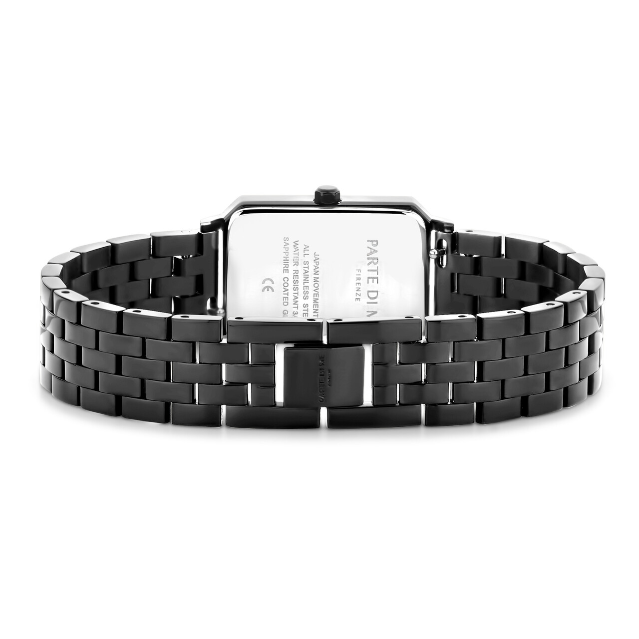 Parte Di Me rectangular ladies watch black PDM09007