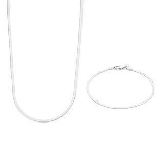 Parte di Me Sorprendimi 925 sterling zilveren ketting en armband giftset