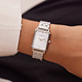 Parte di Me Orologio rectangular ladies watch silver coloured and mother of pearl