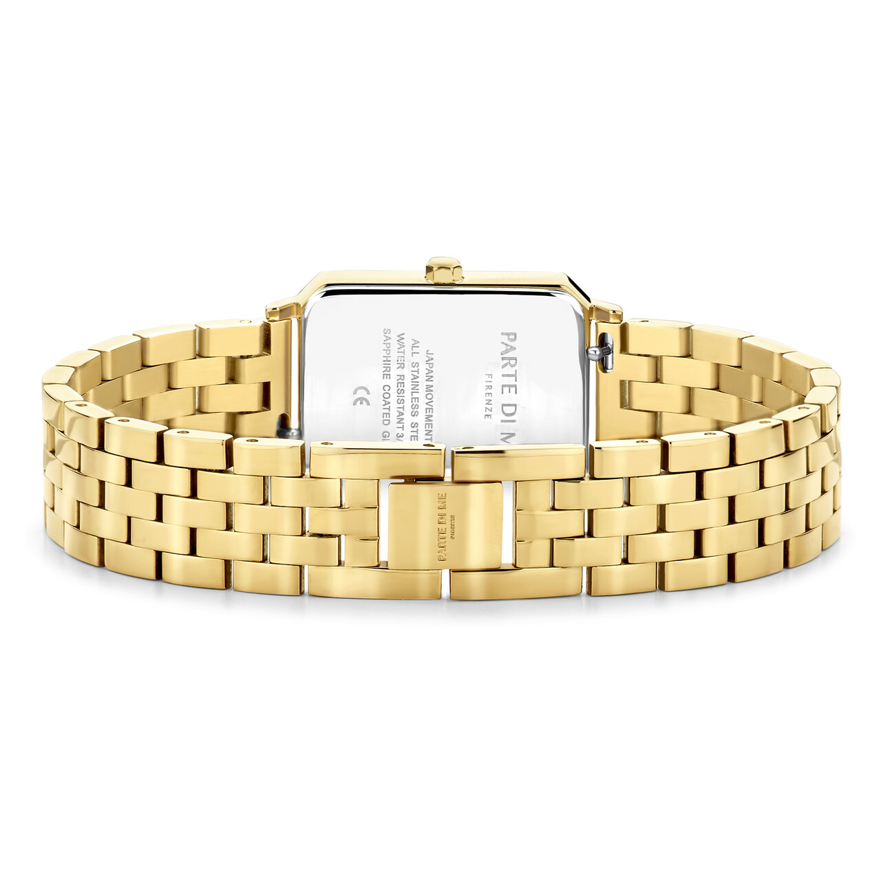 Orologio rectangular ladies watch gold coloured
