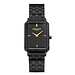 Parte di Me Orologio rectangular ladies watch black