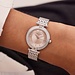 Parte di Me Orologio round ladies watch silver coloured and taupe