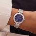Parte di Me Orologio orologio da donna rotondo color argento e blu