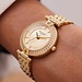 Parte di Me Orologio round ladies watch gold coloured