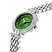 Parte di Me Orologio montre ronde pour femme couleur argent et vert