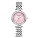 Parte di Me Orologio round ladies watch silver coloured and pink