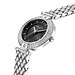 Parte di Me Orologio round ladies watch silver coloured and black