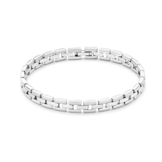 Parte di Me Bibbiena Poppi Dante bracciale a maglie in argento sterling 925